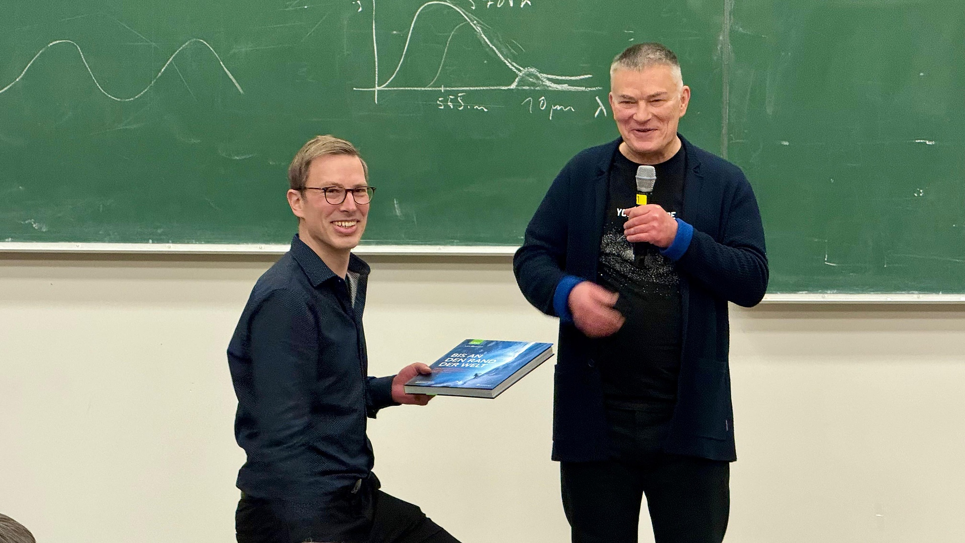 Jens Freymuth und Prof. Klaus Brieß v. l.